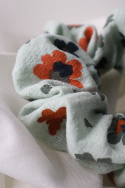 Scrunchie aus Musselin | Flor