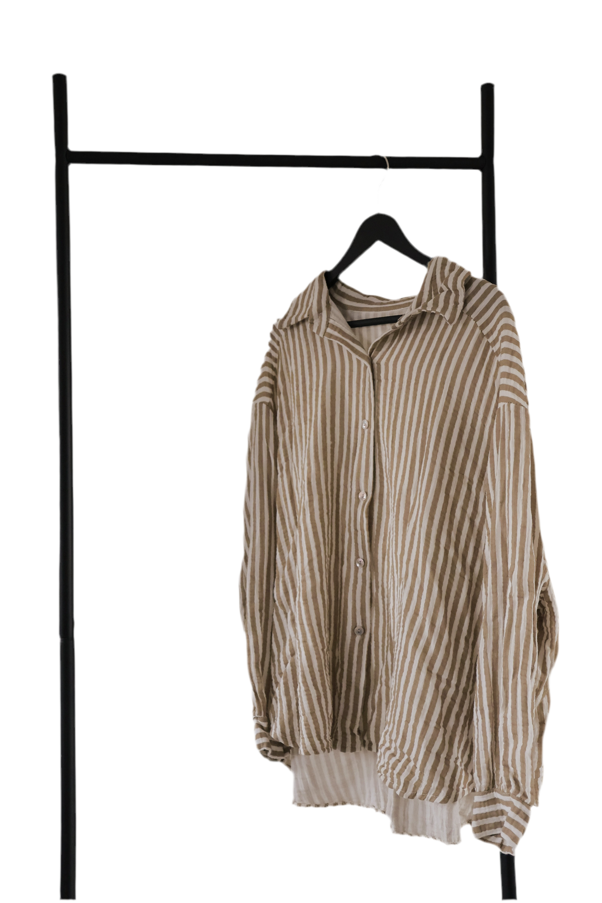 Seaside Stripes Bluse | Musselin Bluse mit Streifen für den Sommer